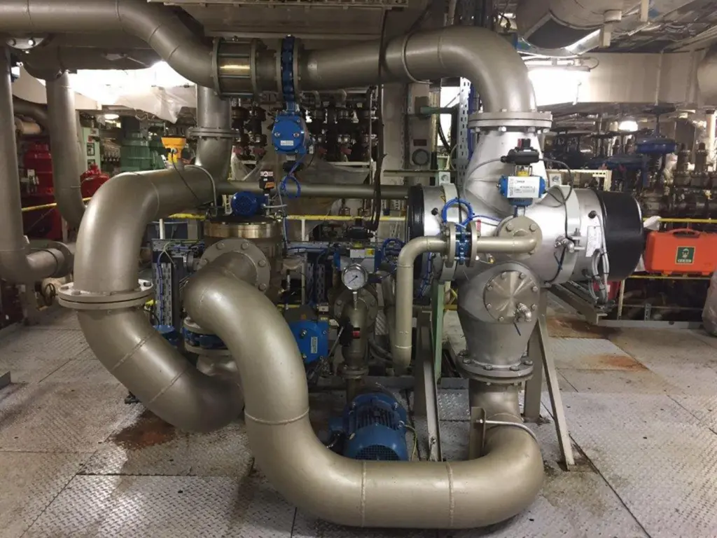 Mark Riggio: Ballast water treatment systems are exceptionally complicated and I’d say, any company with a fleet of 10 or 15 ships that doesn’t have a system installed on at least one of them, is already lagging very far behind. Image: Hyde Marine
