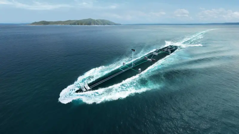 The fuel cell propulsion modelling project is part of ABB's vision for a 'digital, electric, connected' shipping industry (credit: ABB)