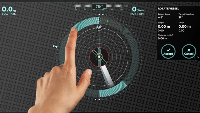 Simplifying ship control and remote situational awareness are key steps towards the unmanned bridge (credit: ABB)