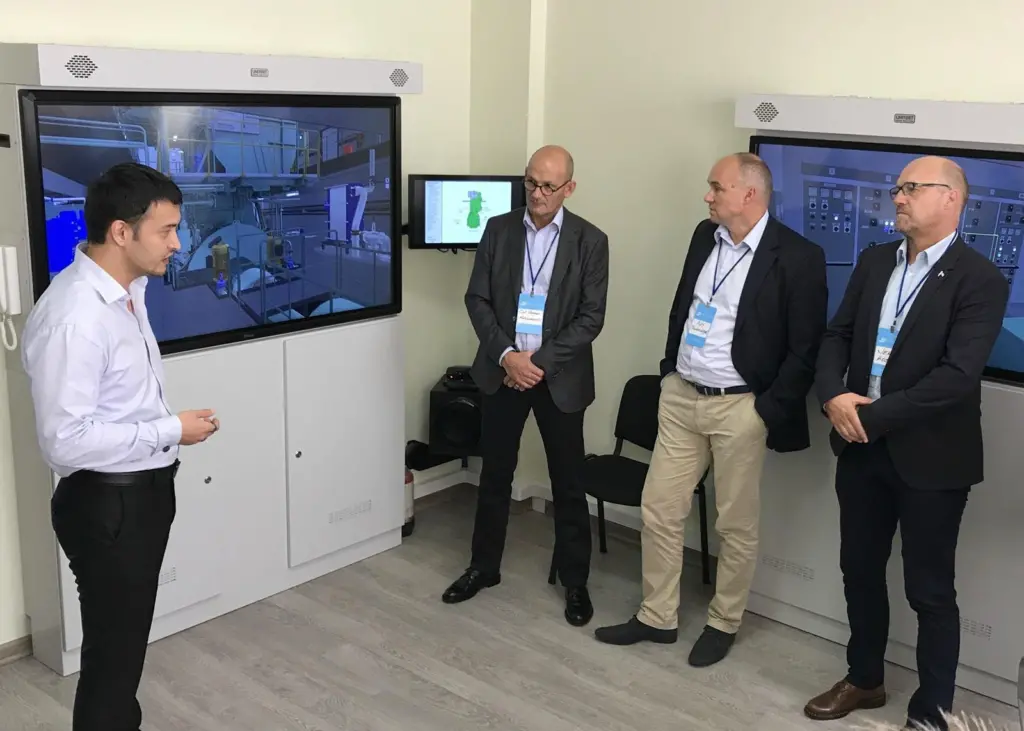 The opening of the WinGD BlackSea Training facility in Odessa, Ukraine Photo: WinGD