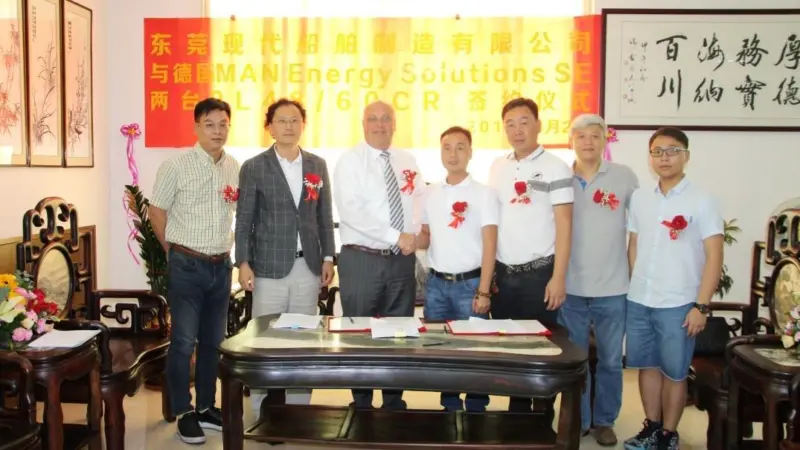 MAN is to provide the engine for a new Chinese dredger Photo: MAN Energy Solutions
