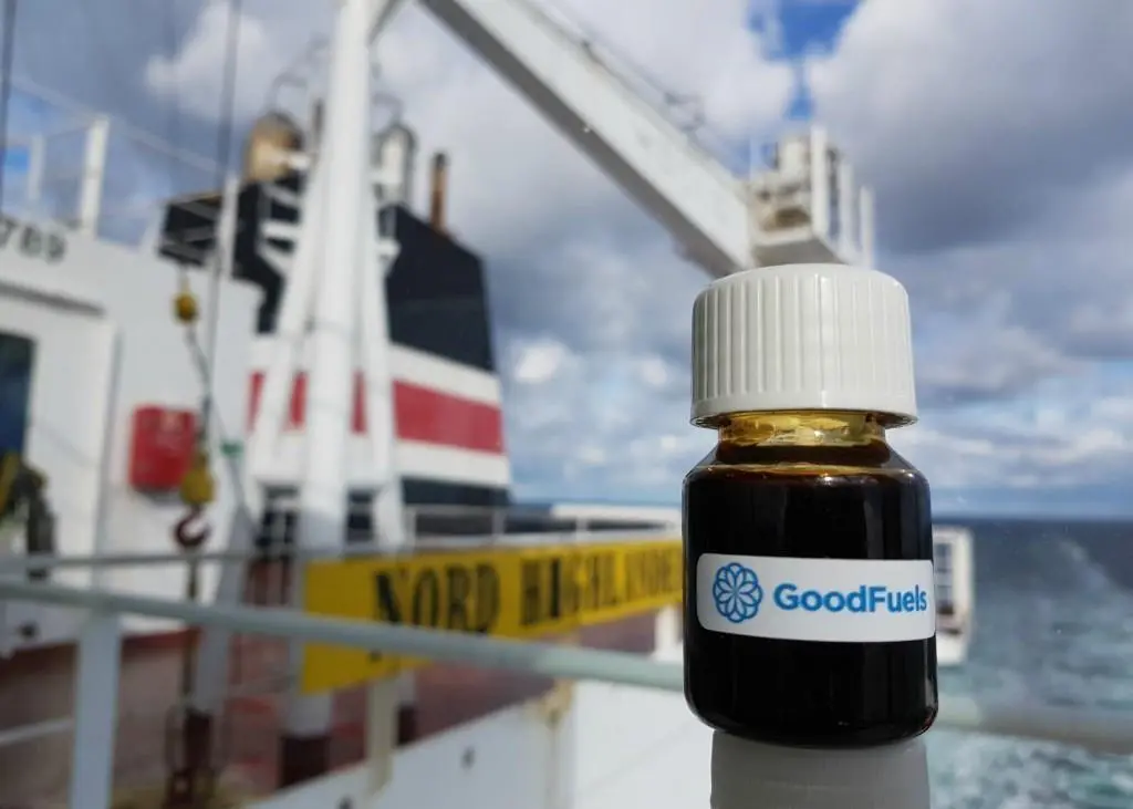 Norden has trialled a new GoodFuels biofuel oil Photo: GoodFuels