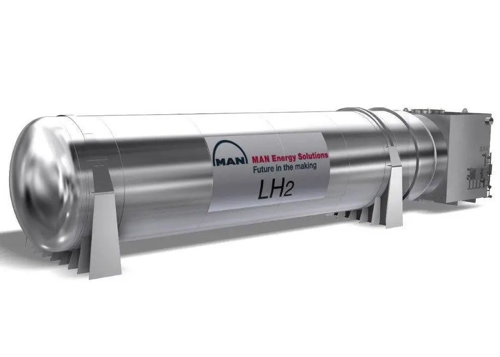 MAN Cryo has developed the first marine fuel gas system for liquefied hydrogen (credit: MAN Energy Solutions)