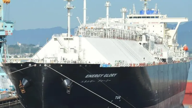'Energy Glory', second in the SPB tank-equipped newbuilds from Japan Marine United (credit: NYK Line)