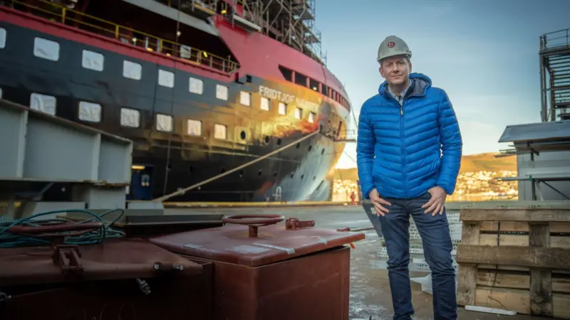The next step of Hurtogruten's emissions reduction will come from developing a biogas supply network, says Skjeldam (credit: Oclin)