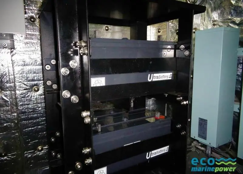 EMP and Masterbulk have installed a new battery on the MV Panamana Photo: EMP