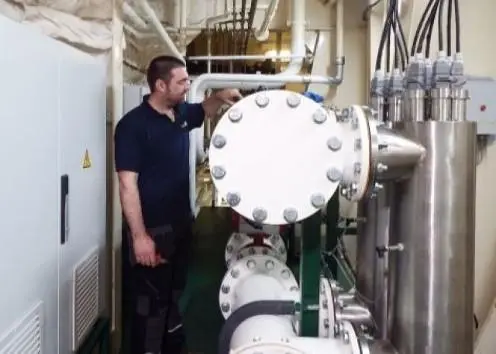 Evac's Evac Evolution ballast water management system