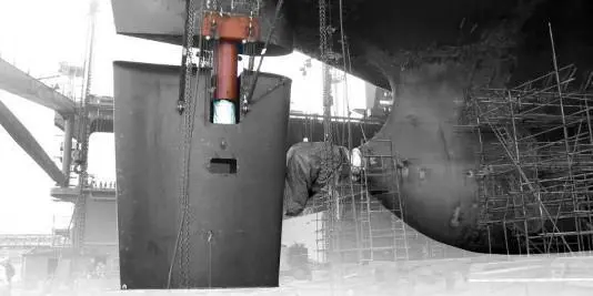 Installation of a Becker Schilling® Rudder with KSR bearing