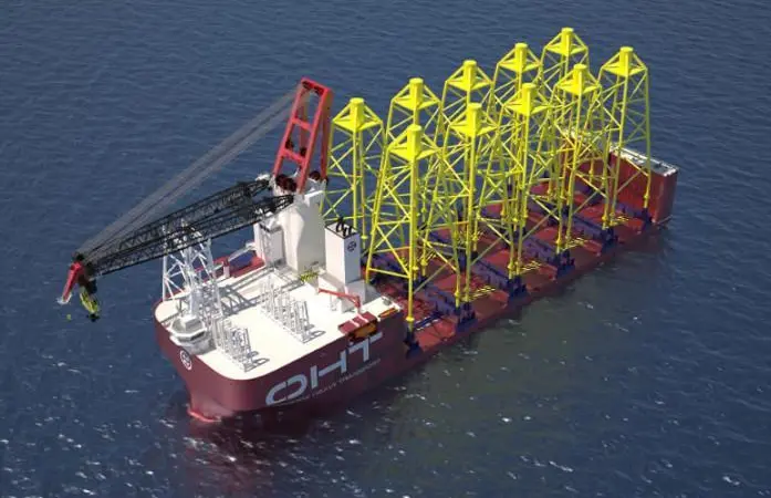 The Alfa Lift is a heavy installation crane vessel design with semi-submersible heavy transportation capabilities