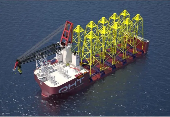 The Alfa Lift is a heavy installation crane vessel design with semi-submersible heavy transportation capabilities