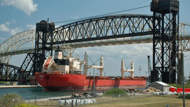 Fednav's Federal Bering is an example of Oshima-built bulker optimised for international trade via the St Lawrence Seaway and Great Lakes system