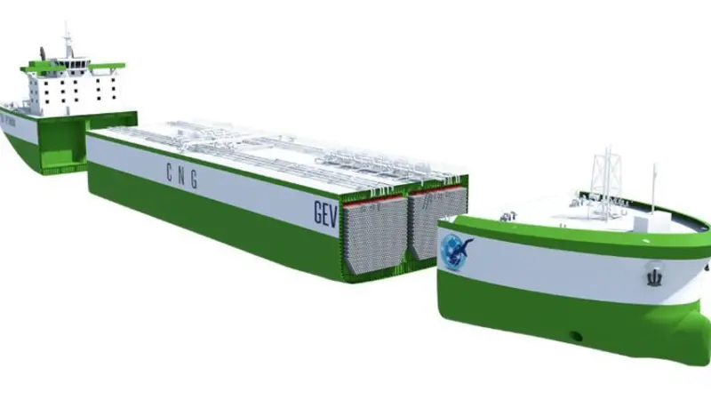 ABS awarded full Design Approval to GEV for its CNG Optimum ship (CNG-O-200) in January 2019.