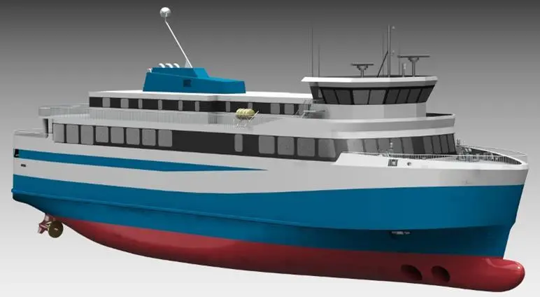 The new ferry will take 3,600 annual trips through the rough waters between Landeyjahöfn on the Icelandic mainland and Westman Island