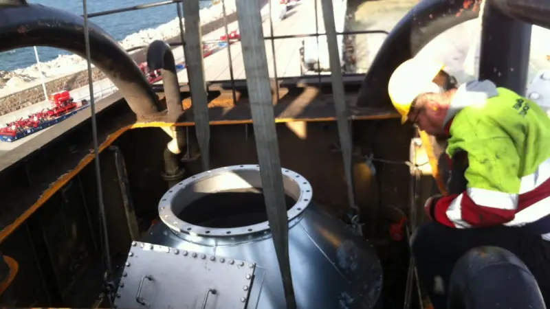 CROE has won a contract with a USA shipping firm to retrofit 35 scrubber systems Photo: CROE