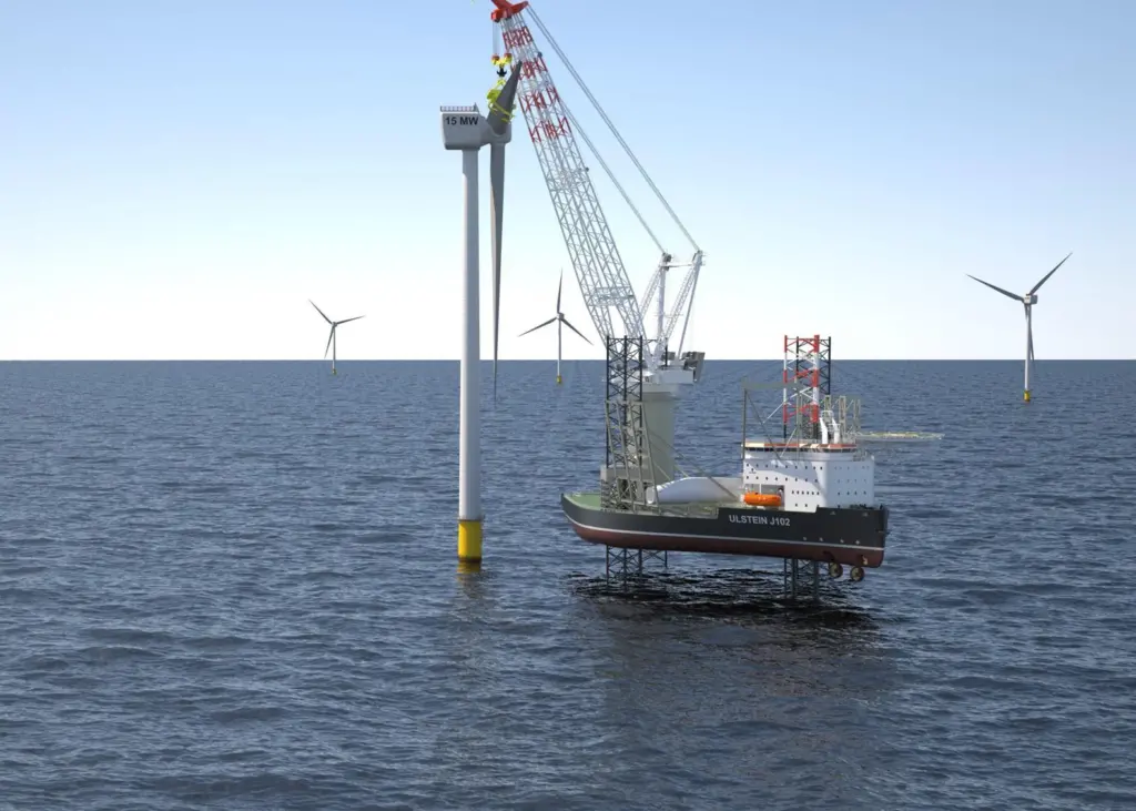 Ulstein's latest in the X-JACK series is the J102 Photo: Ulstein Group