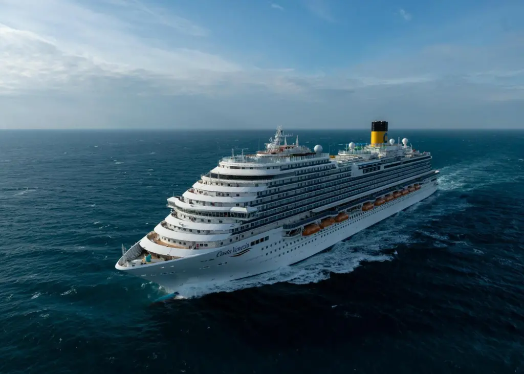 The 'Costa Venezia' is designed to showcase Italian design to the Chinese market Photo: Costa Group