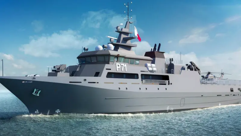 Rolls-Royce is supplying a propulsion package for a Maltese military patrol vessel built by Cantiere Navale Vittoria Photo: Rolls-Royce