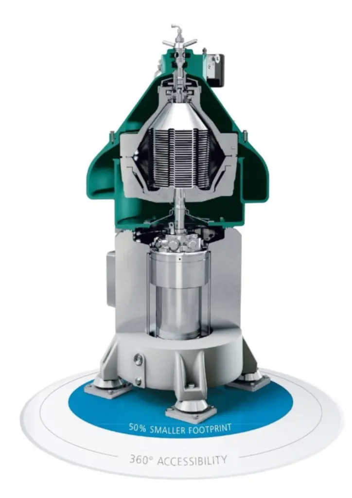 A cross section of the new GEA marine separator (Credit: GEA).
