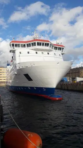 An experienced Babcock team carried out hull valve overhauls, a five-year survey and tank cleaning, during the MV Hjaltland's annual dry docking at Rosyth Shipyard.