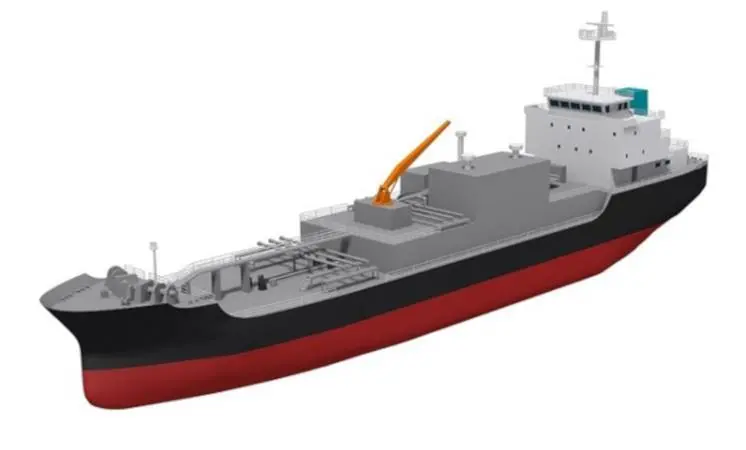 The bunker vessel will be the first in Asia capable of supplying both LNG and low sulphur fuel oil.
