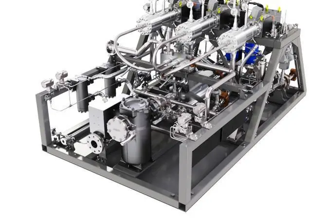 Testing of the newly-designed Pump Vaporiser Unit (PVU) installed at MAN Cryo will begin in summer 2019, and the first reference of the PVU8000 is expected in 2020.