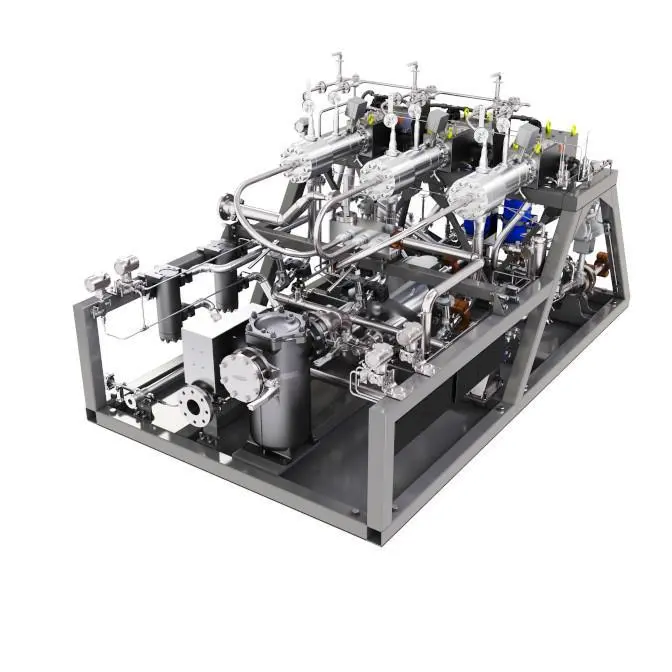 Testing of the newly-designed Pump Vaporiser Unit (PVU) installed at MAN Cryo will begin in summer 2019, and the first reference of the PVU8000 is expected in 2020.
