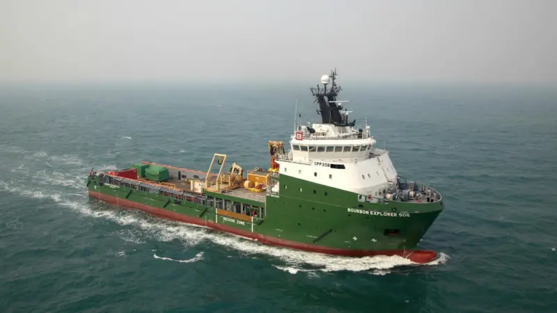 BV completed a remote inspection and audit survey on ‘Bourbon 508’, an OSV stationed off Angola