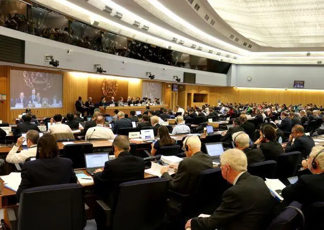 The IMO’s fifth meeting of the Carriage of Cargoes and Containers (CCC) sub-committee produced draft methanol and ethanol fuel guidelines in 2018. (Credit: IMO)