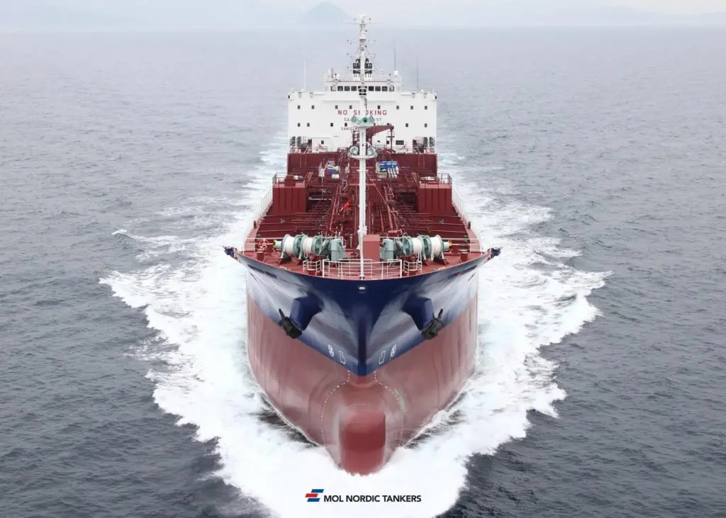 BunkerMetric's fuel analysis tool is rolling out to the entire MOL Nordic Tankers fleet Photo: MOL Nordic Tankers