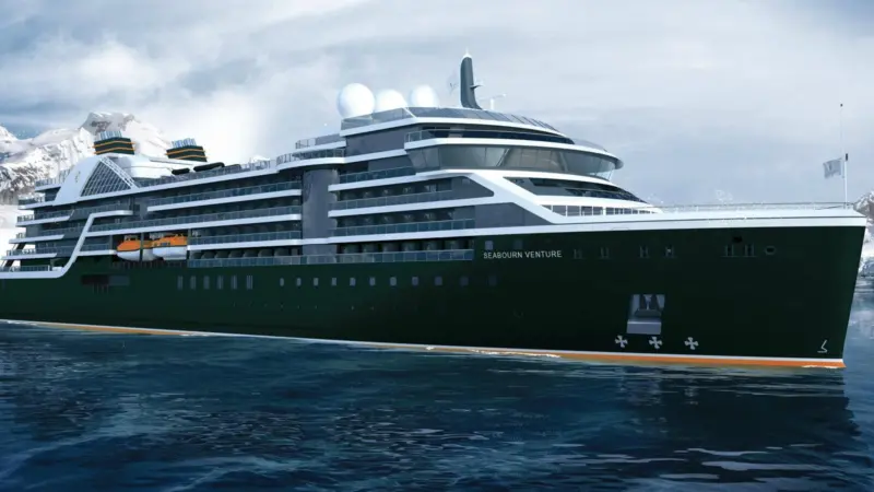 Seabourn has selected an integrated power and propulsion package from ABB, including twin 6MW Azipod® propulsion units for two 23,000gt expedition newbuildings.