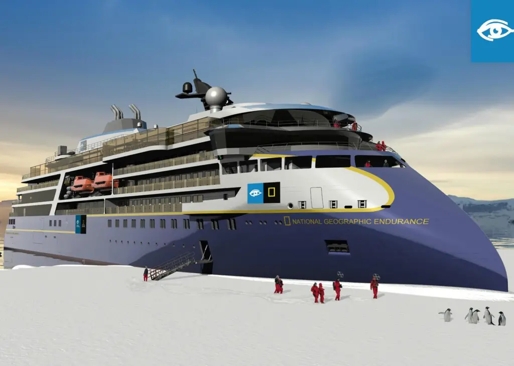 Lindblad's 'National Geographic Endurance' Photo: ABB