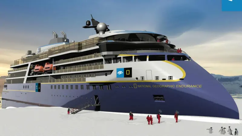 Lindblad's 'National Geographic Endurance' Photo: ABB
