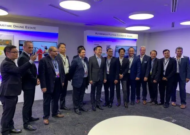 ST Engineering Electronics, Mitsui and Lloyd’s Register met to sign the MoU. (credit: Lloyd’s Register)