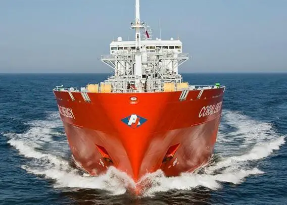 The SEALNG and SGMF commissioned study found LNG-fuelled 2-stroke slow speed engines emitted 14% to 21% fewer greenhouse gases than HFO-fuelled engines. (Credit: Gasum)