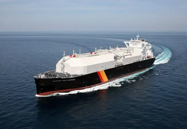 'Diamond Gas Sakura' will be the third Sayaringo LNG carrier in operation once it is delivered in May 2019.