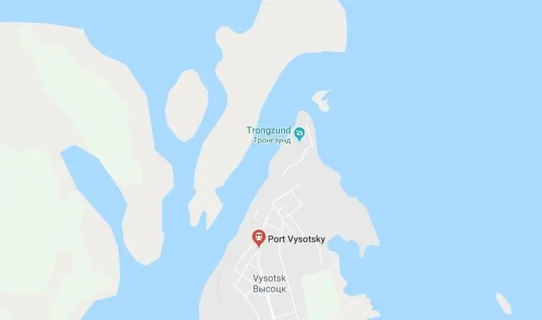 Port of Vysotsk