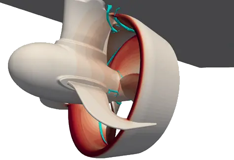 SCHOTTEL's new SDC 40 nozzle features a compact design and higher free running efficiency.