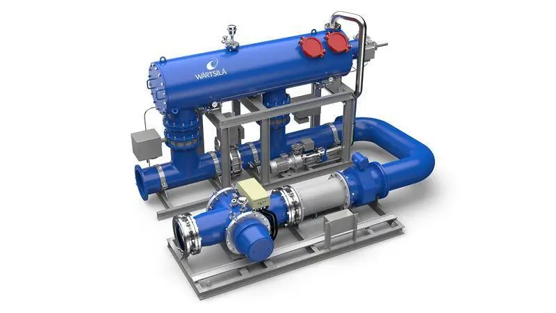 The Wärtsilä Aquarius UV Ballast Water Management System. (Credit: Wärtsilä)