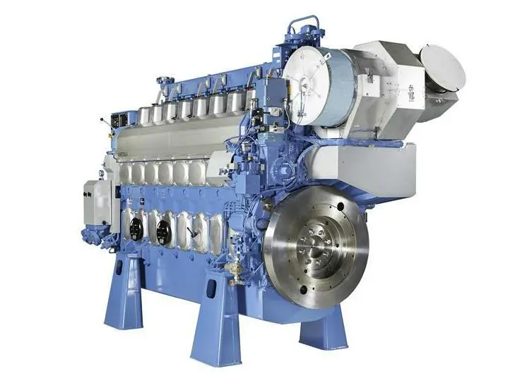 The fuel-efficient Wärtsilä 20DF engine is a popular choice in LNG vessel applications. (Image copyright: Wärtsilä)