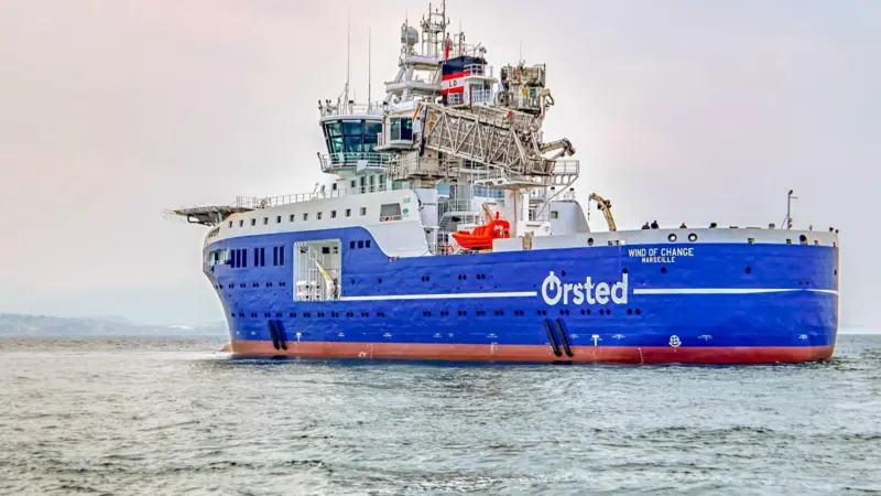 “Wind of Change” is the first wind farm support vessel to be added to the fleet of Louis Dreyfus Armateurs. (Image copyright: Cemre)