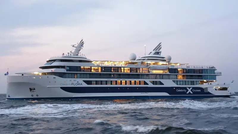 Sensitivity to delicate ecological conditions is married with boosted revenue-generating capacity in Celebrity Flora (photo: Celebrity Cruises).