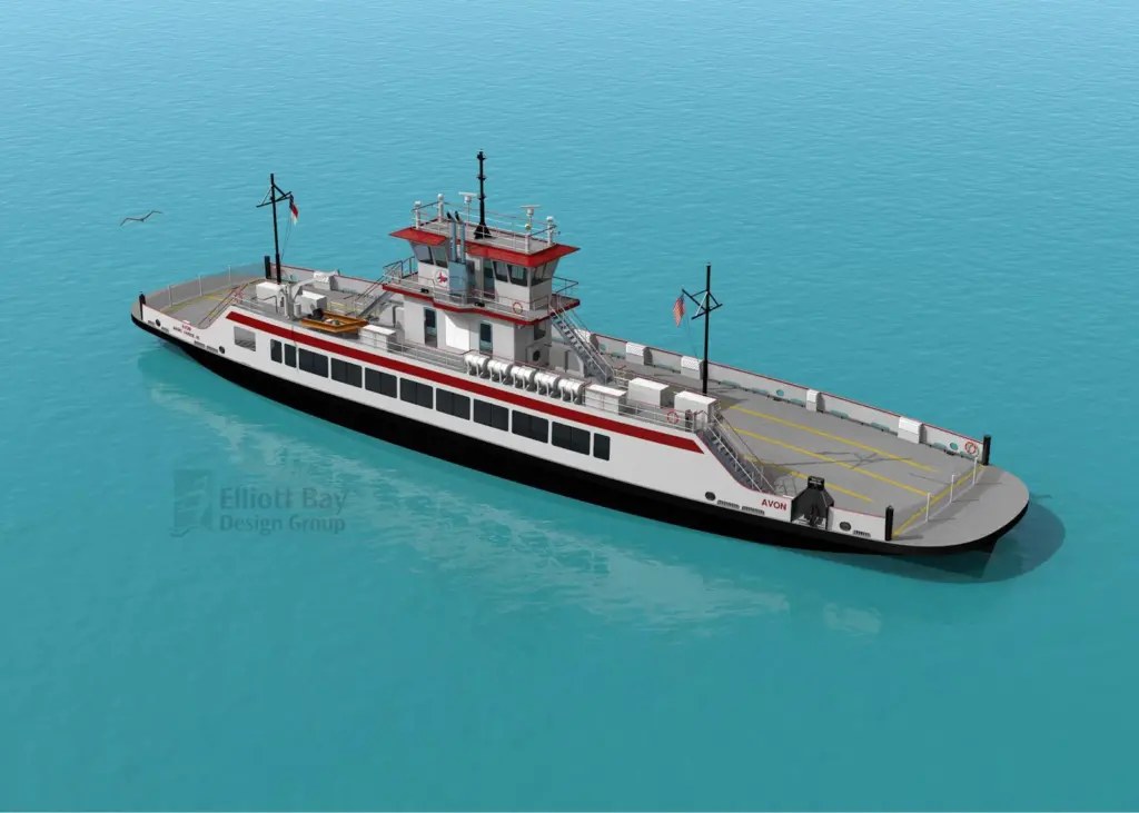 Schottel is providing propulsion for a pair of North Carolina ferries Photo: Schottel