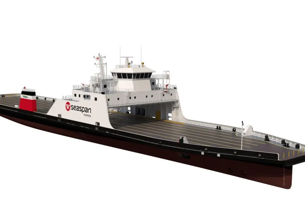 LNG-hybrid ro-ro ferry