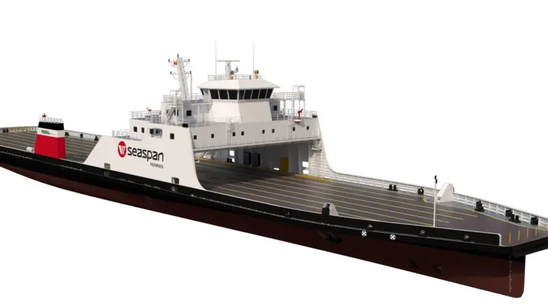 LNG-hybrid ro-ro ferry