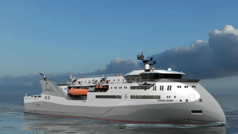 Ulstein is introducing X-BOW for RoPax design concepts.