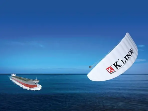 'K' Line is trialling the Airseas Seawing Photo: Airseas