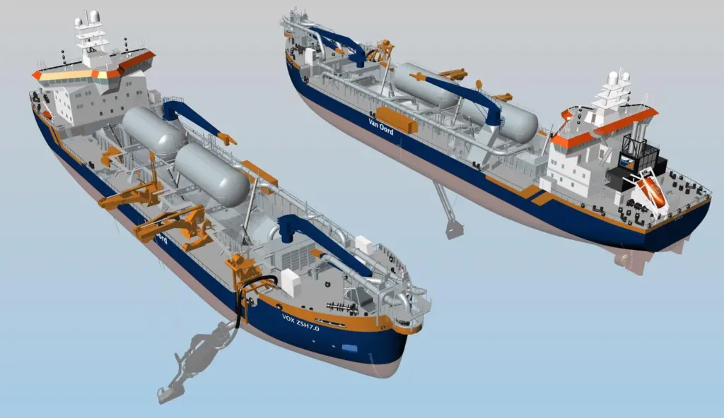 ABB is to deliver a system package for two new Van Oord dredgers being built by Keppel Offshore Marine.