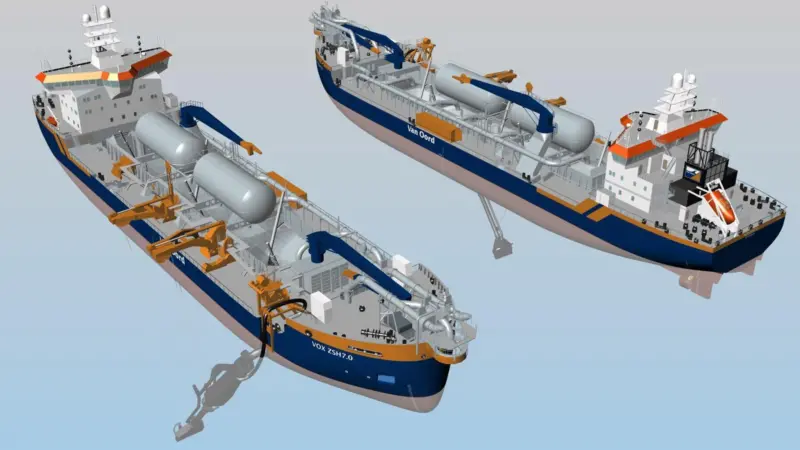 ABB is to deliver a system package for two new Van Oord dredgers being built by Keppel Offshore Marine.