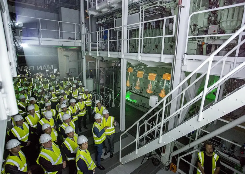 MAN Energy Solutions unveiled its ME-LGIP engine in Copenhagen in September 2018. The LPG-burning type was the latest addition to the company’s dual-fuel, two-stroke portfolio.