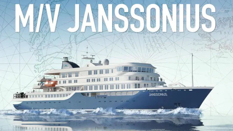 The M/V Janssonius, sister ship to Oceanwide Expeditions' Hondius Photo: Oceanwide Expeditions